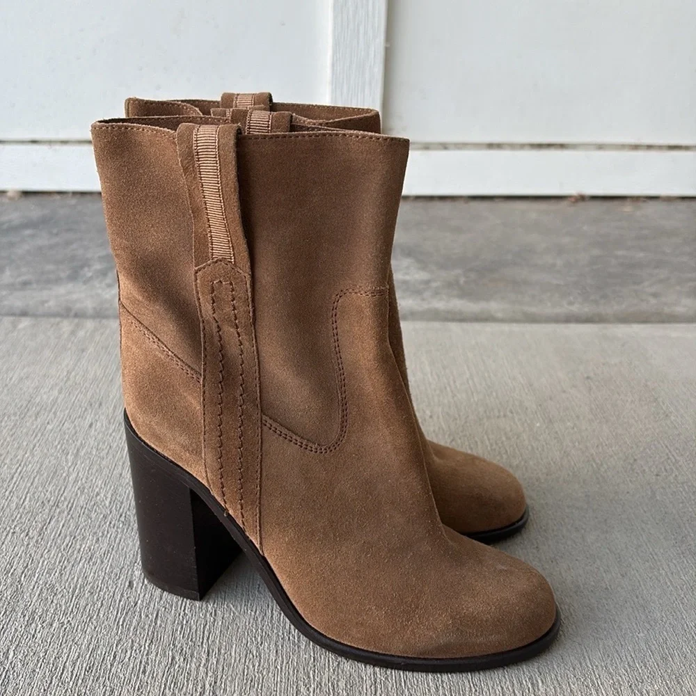 Kate Spade new york Baise Boot Brown Suede Women Size 5